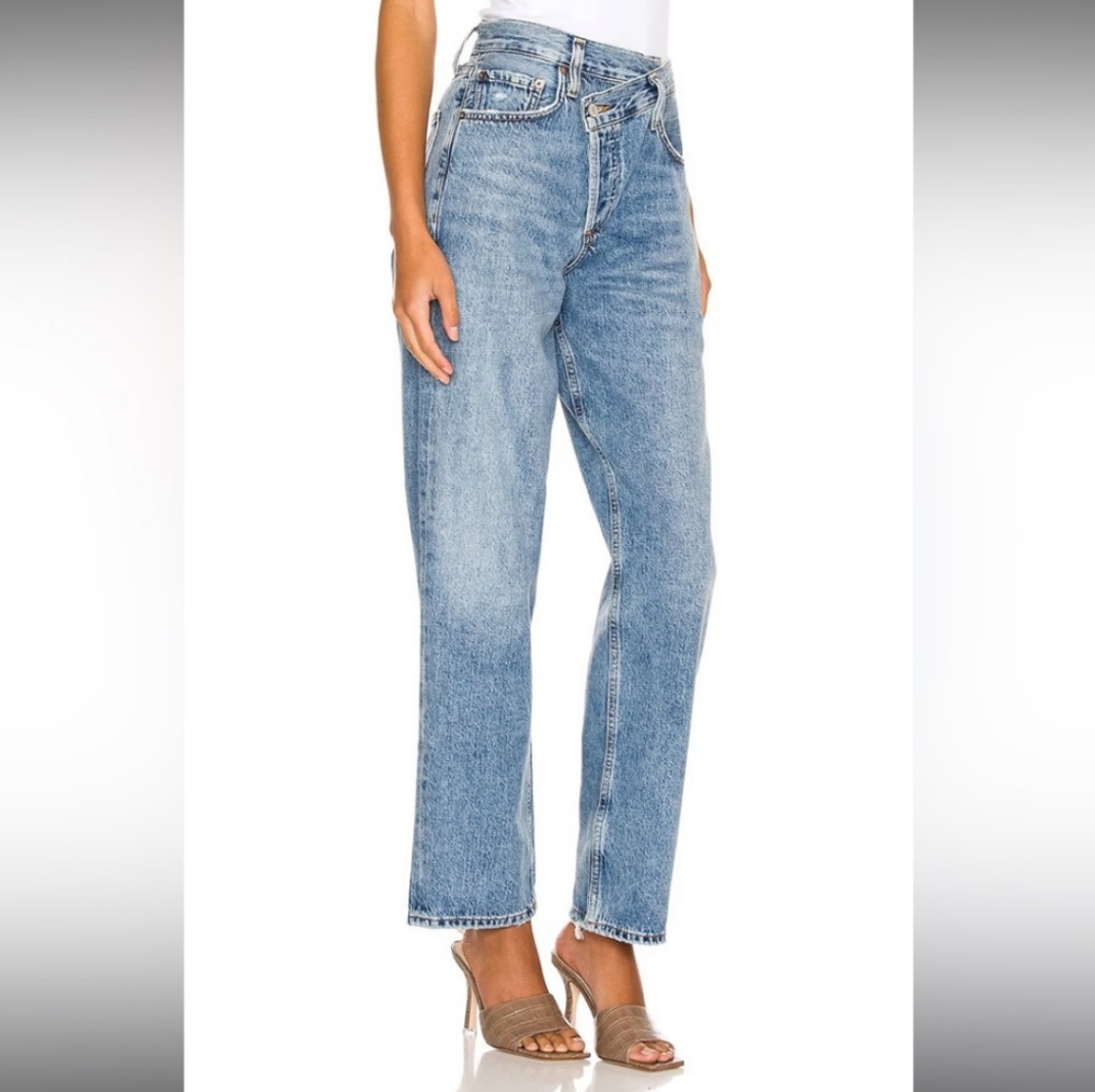 Agolde Criss Cross Upsized Jeans